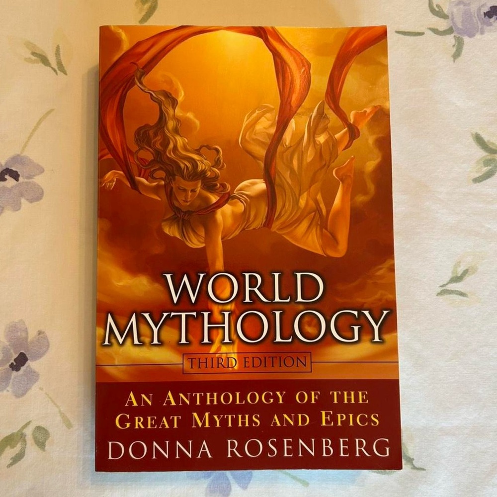 90s Vintage Whimsigoth Academia World Mythology Book